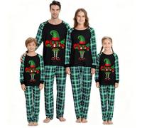 OLIHIG Matching Christmas Pyjamas Sets, Holiday Cute Printed Sleepwear, Xmas PJs Set, Family Matching Christmas Pajamas Outfits