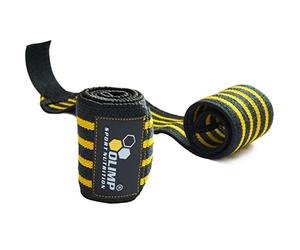 Olimp Accessories Wrist Wraps Hardcore Weightlifting and Powerlifting - Pair