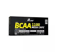 Olimp BCAA 1100 Mega Caps 120 Capsules Amino Acids 2:1:1 Leucine Recovery B6