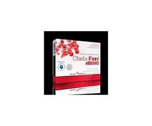 Olimp Chela Ferr Med 30 kap Iron Amino Acid Chelate Anemia RLS ADHD Capules