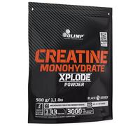 Olimp Creatine Monohydrate Xplode Powder - Pre-Workout with Vitamin D & B6, Lemon 500 g