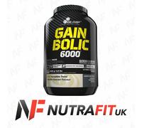 OLIMP SPORT NUTRITION Labs Gain Bolic 6000 Powder, Strawberry, Flavour, 3.5 kg, Gain Bolic 6000 3.5 kg tub Strawberry