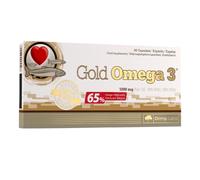 OLIMP GOLD OMEGA 3 65% FATTY ACIDS EPA DHA FISH OIL VITAMIN E 60 CAPS