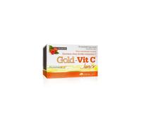 Olimp Gold-Vit C Junior, smak malinowy, 15 saszetek