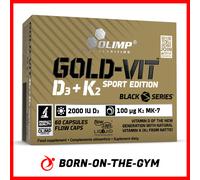 Olimp Sport Nutrition Gold-Vit D3+K2 Sport Edition Dietary supplement - 60 capsules