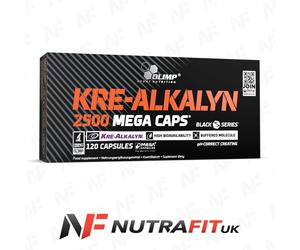OLIMP KRE-ALKALYN 2500 buffered creatine monohydrate muscle gain 120 mega caps