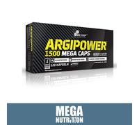 Olimp Nutrition Argi Power 1500 Mega Caps 120 Caps | Nitric Oxide L-Arginine HCL