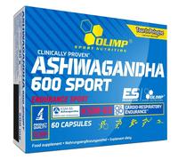 Olimp Supplement Capsules Ashwagandha 600 Sport KSM-66, Stress Relief, Energy & Endurance, 60 caps