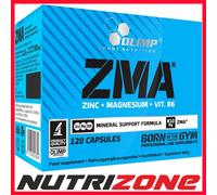 Olimp Nutrition ZMA Zinc Magnesium Vitamin B6 Natural Testo Booster - 120 caps