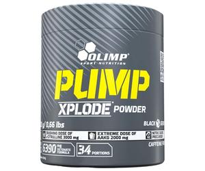 Olimp Pump Xplode Pre-workout without caffeine, fruit punch, 300 g