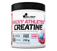 Olimp Rocky Athletes Creatine - 250 g, Bubble Gum - Creatine Monohydrate Powder - Booster Pre Workout