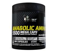 Olimp Sport Nutrition Amino Acids Complex High Dose - 180 Capsules - Anabolic Amino 5500 Mega Caps