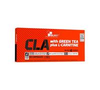 Olimp Sport Nutrition CLA with Green Tea Plus L-Carnitine Sport, Pack of 60 Capsules