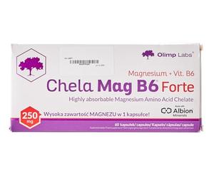 OLIMP Sport Nutrition Olimp Labs Chela-Mag B6 Forte Capsules, Pack of 60 Mega Capsules