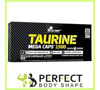 OLIMP TAURINE 1500MG 120 MEGA CAPS SUPPORT CREATINE TRANSPORT AMINO ACIDS ENERGY
