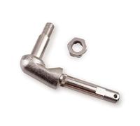 OLIMPOCICLI 1963-1982 Corvette Shock Mount Bracket Hand Rear Lower With Nut - Right