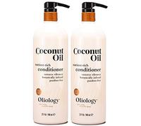 Oliology Coconut Conditioner (2 Pack), Nutrient Rich Conditioner Restores Vibrancy, Botanically Infused, Paraben Free