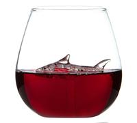 OLIPHANT Shark in a Glass Drinking Glass