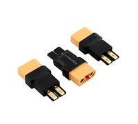 OliRC 3pcs No Wires Connector: XT90 Female to Traxxas TRX Male Adapter Plug(C46-3)