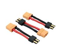OliRC 3pcs XT90 Female to Traxxas TRX Male Connector Adapter Cable - 12awg 5cm Wire(C47-3)