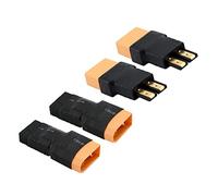 OliRC 4pcs compatible with Traxxas TRX to XT90 Male Female RC Connector Adapter(C166-4)