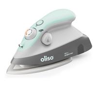 Oliso M3Pro Mini Project Steam Iron Aqua for Sewing, Quilting, and Crafting - Mint Green