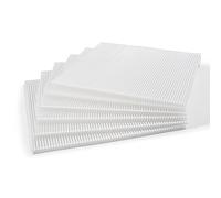 OlitAir 8 Pack Replaceable Filter Media for 20x25x1 MERV 13