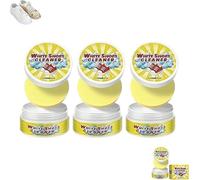 Olite White Shoes Cleaner, All-Purpose Rinse-Free White Shoe Cleaner Cream Olite with Sponge, Multifunctional Olite WhiteShoes Cleaner Cream, Cleaning and Descaling Polish for Sneaker (3PC)