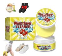 Olite White Shoes Cleaner, All-Purpose Rinse-Free White Shoe Cleaner Cream Olite with Sponge, Multifunctional WhiteShoes Cleaning Cream, Cleaning and Descaling Polish for Sneaker (1Pcs)