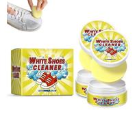 Olite White Shoes Cleaner - Instant Sneaker Whitener for Leather Canvas Rubber, Rinse-Free Formula with Sponge (2)