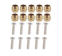Olive and Barb Bh90 Insert 10 Set Hydraulic Disc Brake Hose Olive Connector Components Insert Replacement Part(Bh90)