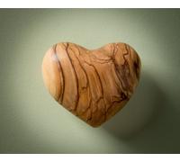 Olive and Whim wooden heart, large