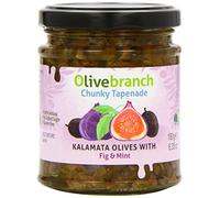 Olive Branch Kalamata Olive Tapenade with Fig and Mint 180 g (Pack of 2)