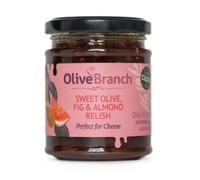 Olive Branch Sweet Olive Fig and Almond Relish 230 g (Pack of 2)