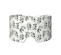 Olive Branch Watercolor Style Nature, Full Eye Covers Light Blocking Eye Mask Sleep Eye and Ear Muffs