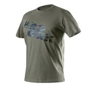 Olive Camo Work T-Shirt, Size M