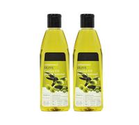 Olive Carrier Oil - Pack of 2 (225ml Each) | for Hair Nourishment & Skin Moisturization | 100% Pure, Natural, Undiluted & Cold-Pressed | Multipurpose Oil for Hair & Body