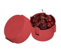 Olive Corer - Multiple Cherry Stone Remover - Handy Push Design Pitter for Fruit Jam Jujube Grapes Camping Picnic