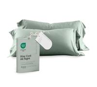 Olive + Crate Tencel Eucalyptus Pillowcases, Queen Size Set of 2