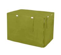 Olive Dog Crate Cover Wind-Resistant Pet Crate Cover with Roll-up Sides, Reduces Barking X-Largee
