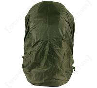 Olive Drab Outdoor Rucksack Cover up to 80 Litres - 100% Polyester