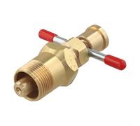 Olive Extractor Tool for 15mm and 22mm Fittings, Brass Plumbing Removal Tool for DIY Pipe Repair, Compatible with Copper and Solid B