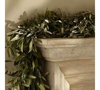 Olive For Leaf Garland, Leaves Garland Artificial Plants, Plastic Artificial Greenery Garland For Weddings, Parties, 180Cm