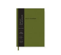 Olive Green A5 Fabric Daily Planner