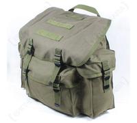 Olive Green German Army Rucksack - Repro Military Solider Bag Day Sack Pack New