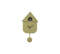 (Olive Green) Karlsson Modern Cuckoo Wall Clock