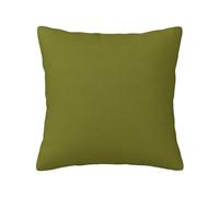 Olive Green Print Decorative Throw Pillow Covers for Sofa, Outdoor and World Cup Celebrations
