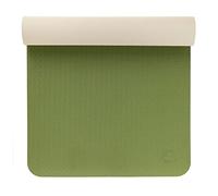 Olive Green & Sand 183cm Eco-Friendly Lightweight TPE Yoga Mat FLOW - 5mm Thick