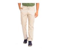 Olive Green Straight Cut Trousers - male - La Martina - Slim-fit Trousers - Beige - L - Trousers L