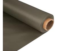 Olive Green Waterproof Canvas Fabric - Heavy Duty, Flexible 100% PU Polyurethane, 150GSM, 0.8mm Thick, 150cm Wide - for Deckchairs, Outdoor Beanbags & Awnings - Material by The Metre